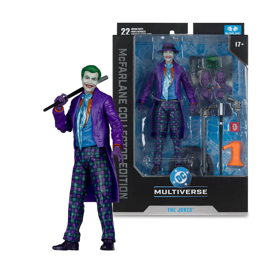 JOKER COLLECTOR 1 Batman DC Multiverse Collector Edition The Joker MCFARLANE - Imagen 1