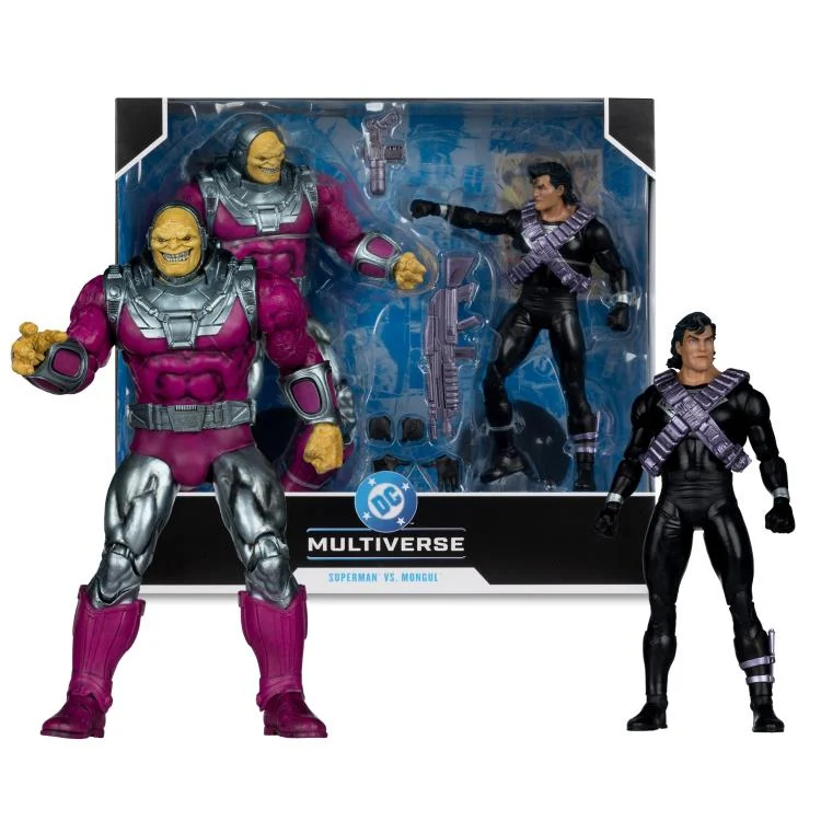 MONGUL VS SUPERMAN 4 The Return of Superman DC Multiverse Superman vs. Mongul 2 pack MCFARLANE - Imagen 1