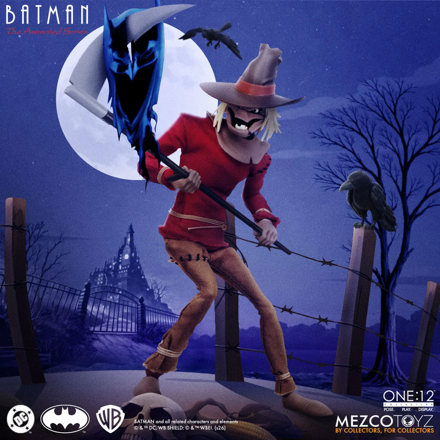 SCARECROW 1 Batman: The Animated Series One:12 Collective Scarecrow - Imagen 1