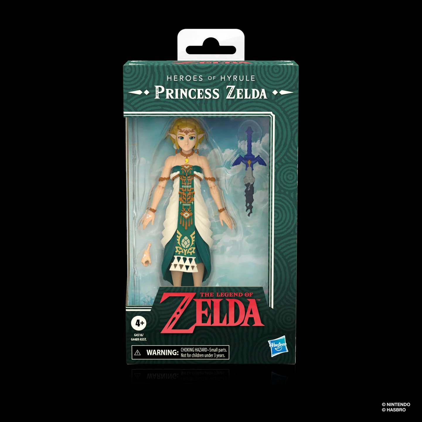 ZELDA 9 The Legend of Zelda: Tears of the Kingdom Heroes of Hyrule Princess Zelda HASBRO - Imagen 1