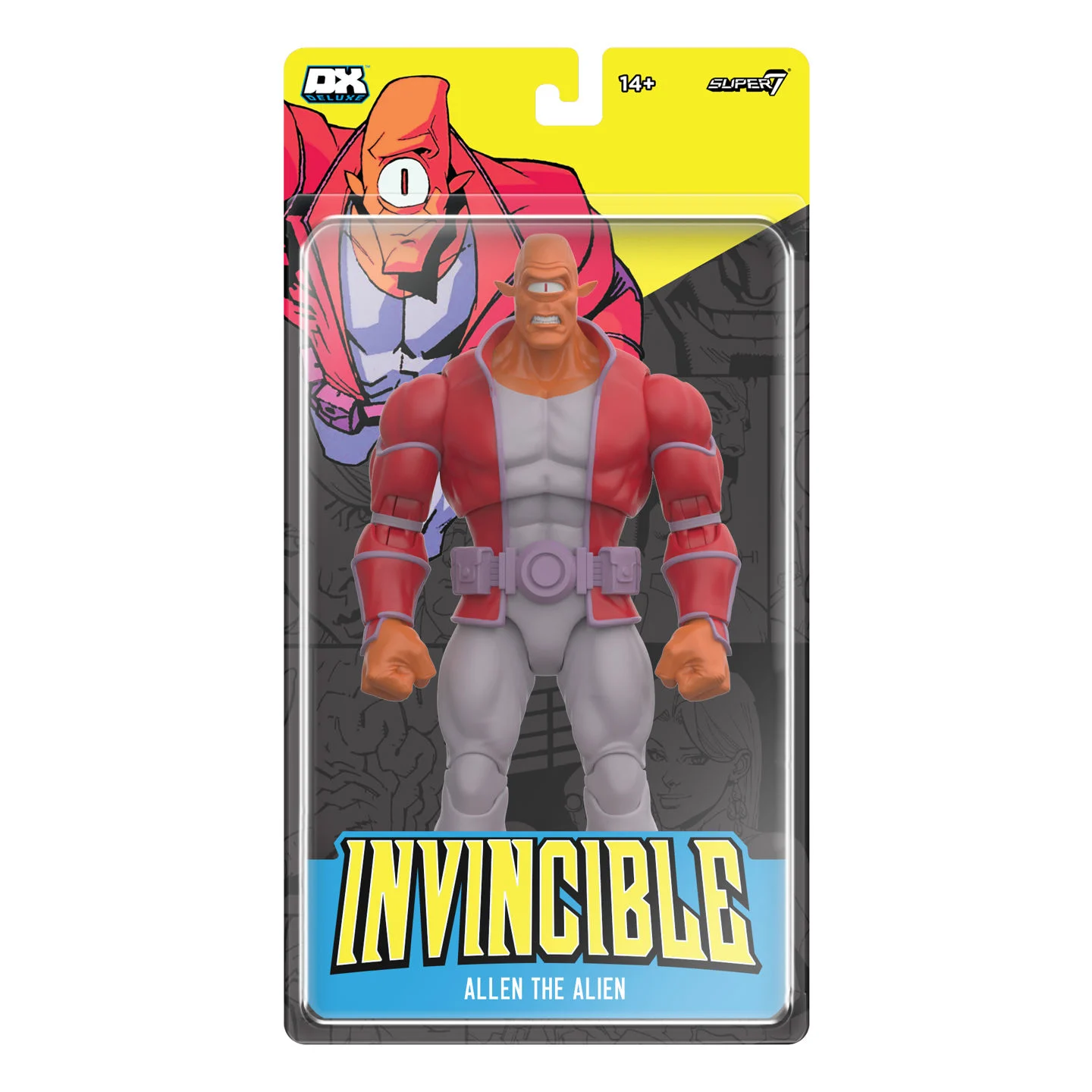 ALLEN SUPER7 5 Invincible Deluxe Allen the Alien SUPER7 - Imagen 1