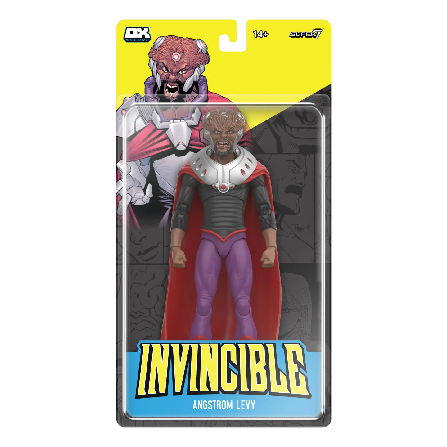 AMSTRONG 3 Invincible Deluxe Angstrom Levy SUPER7 - Imagen 1