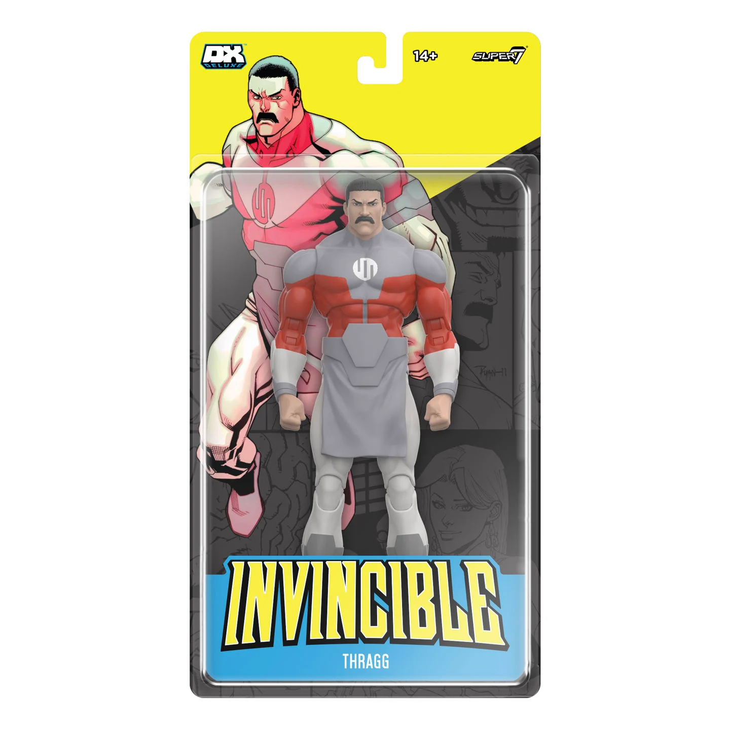 THRAGG Invincible Deluxe Thragg SUPER7 - Imagen 1