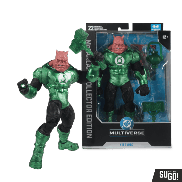 killowog 5 DC Multiverse Kilowog Green Lantern Gold Label Collector Edition SDCC MCFARLANE - Imagen 1